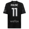 AC Milan Christian Pulisic 11 Fotbollströjor Fjärde tröja 2023-24 Svart Kortärmad